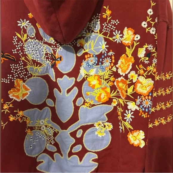 Free People At My Best Embroidered Hoodie - Picture 6 of 8